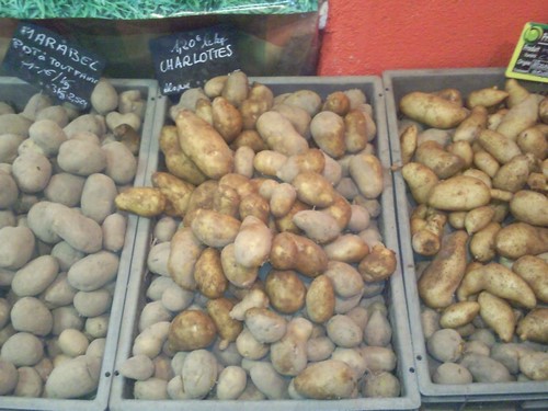 Pommes de terre sans traitement anti-germinatif